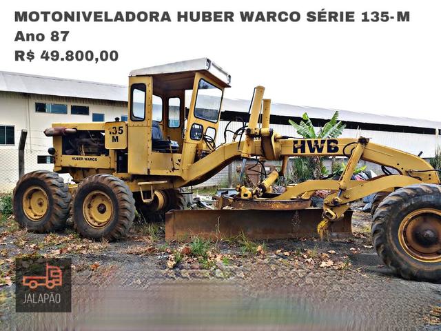 Motoniveladora huber warco série: 135-m