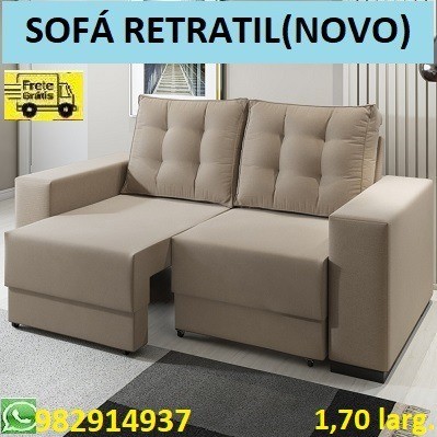 Grande Oferta Do Mês!!Lindo Sofá retratil Super barato+Frete Gratis Apenas  949,00 - Móveis - Turu, São Luís 927149717 | OLX