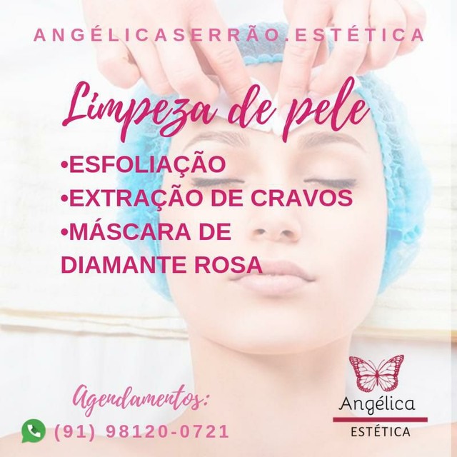 Limpeza de pele R$ 100,00