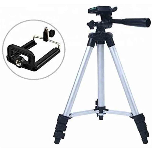 Tripé Tripod Telescópico Alumínio 1,02M Profissional Ideal Câmera Filmadora - Foto 2