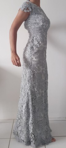 Vestido de renda cinza NOVO - Foto 4