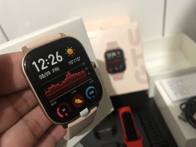 amazfit rose pink