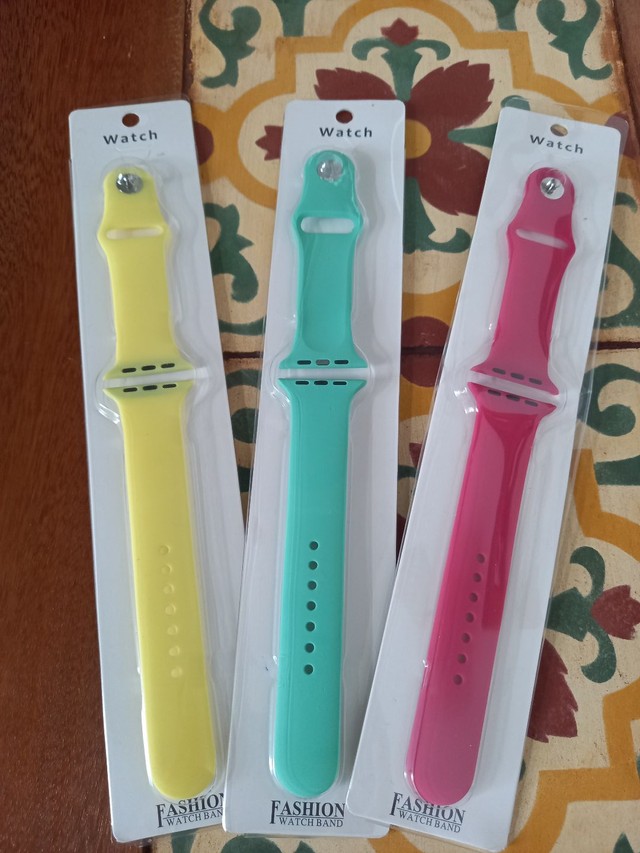 Kit 3 pulseiras Smartwatch 42mm - Foto 4