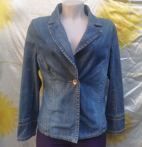 Jaqueta jeans equus tam 44