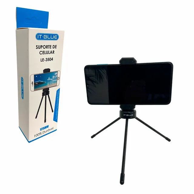 Tripé Profissional para Celular metálico resistente - Foto 3