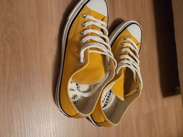 Tênis Converse Chuck 70 Ox Vintage Amarelo Ouro CT09560001