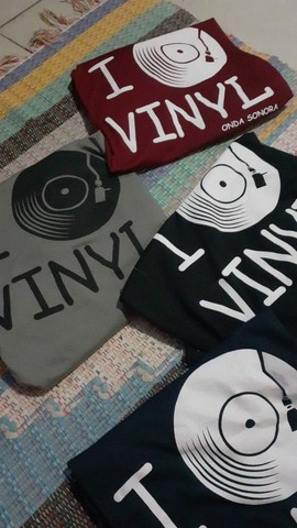 Camisetas I Love VÍNIL.