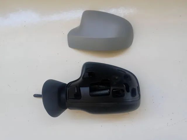 Retrovisor Manual Esquerdo Duster Logan Sandero Com Capa - Foto 2