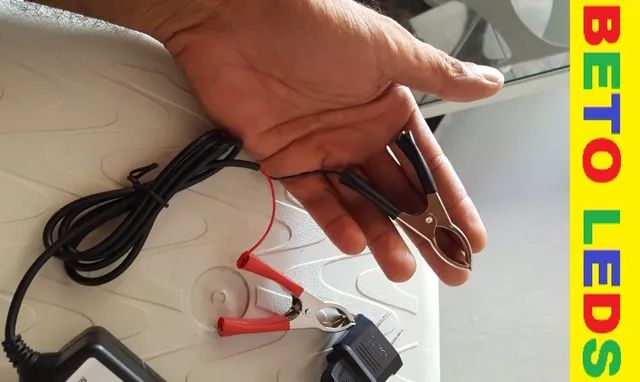 Carregador De Bateria De Moto 12v - Foto 3