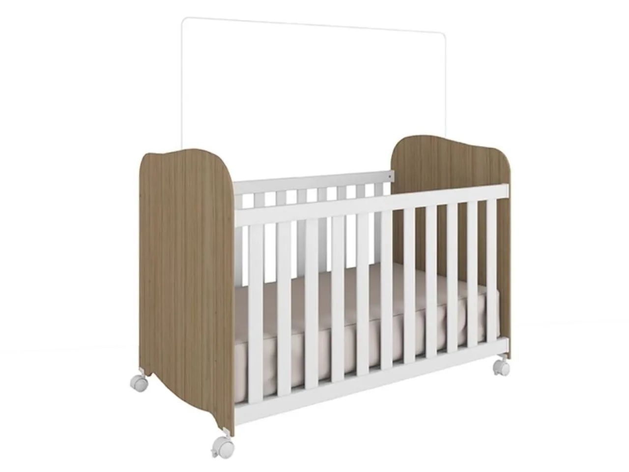 BERÇO PADRÃO AMERICANO CERTIFICADO INMETRO C/COLCHÃO!!! LO23L - Foto 2