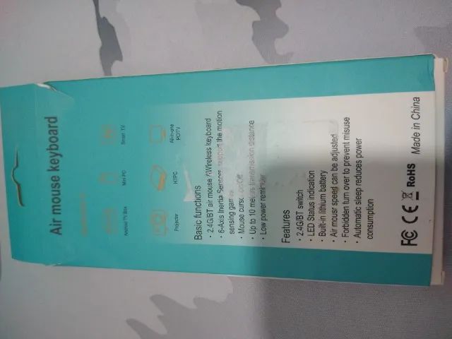 controle remoto de voz, com teclado - Foto 2