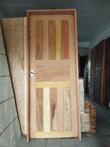 Porta de madeira completa 64960504854145120
