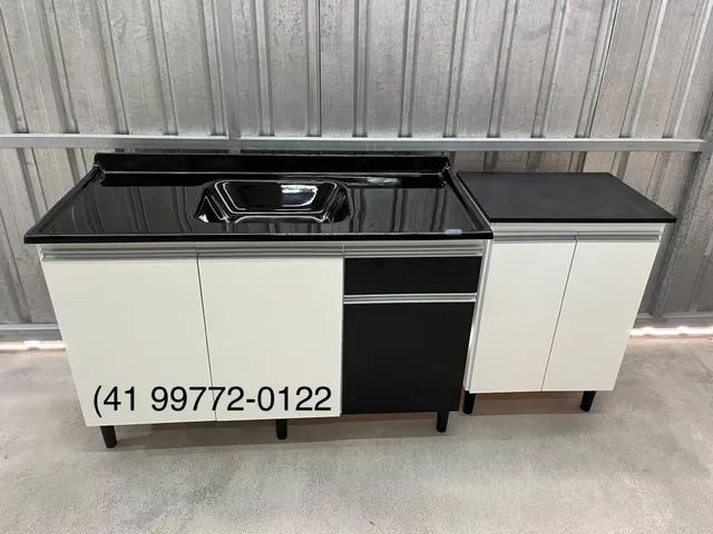 Kit cozinha Pia + armário