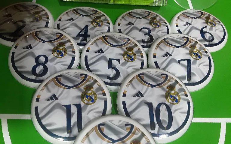 Time de  Futebol de Botão - Real Madrid - Foto 3