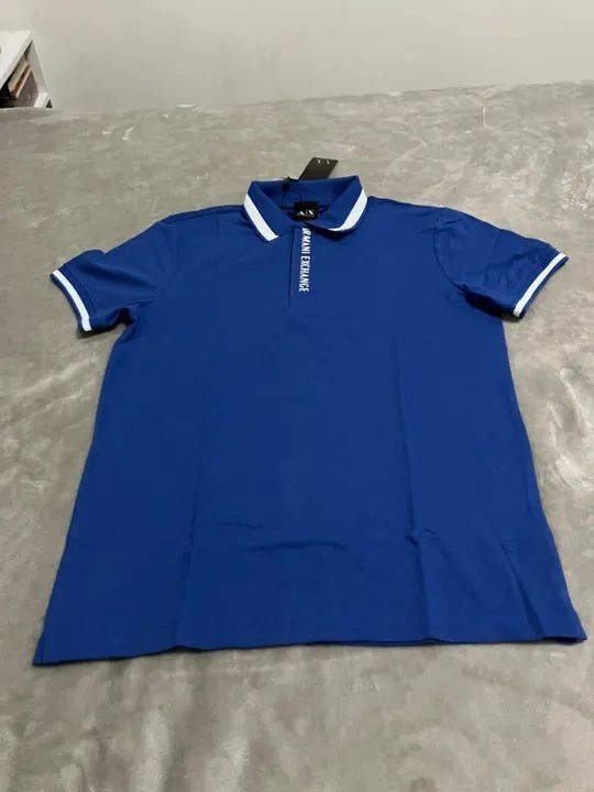 Camisa Polo Armani Exchange, Tamanho M - Foto 2