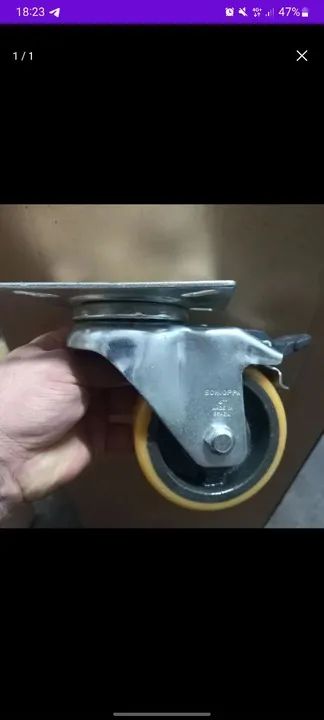Rodízio de 4 polegadas  - Foto 2