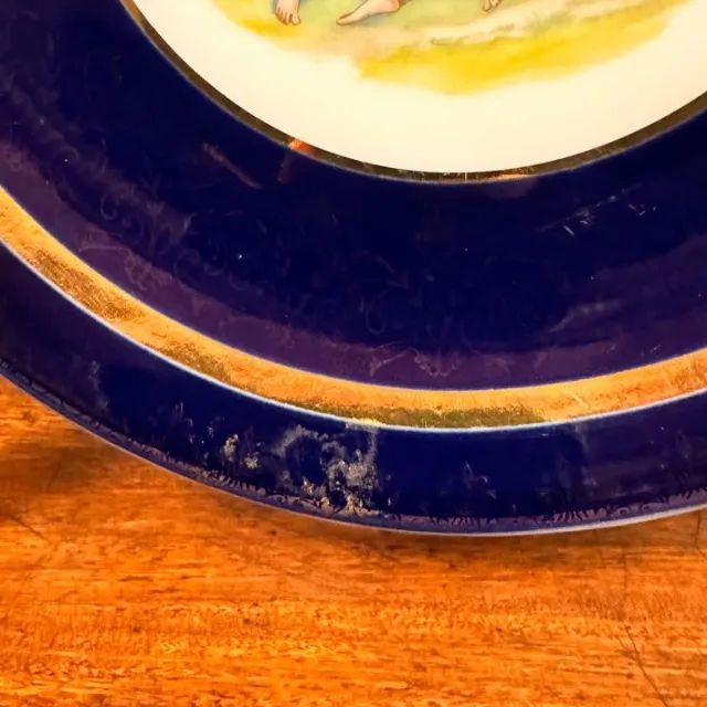 Prato decorativo de porcelana tcheca. - Foto 5