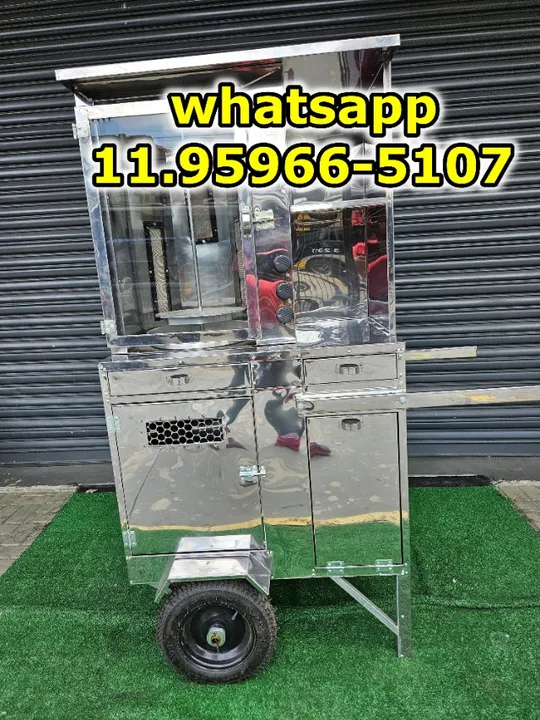 carrinho de churrasco grego fabricante do bras