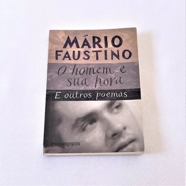 (Aceito cartão) Livro O Homem e Sua Hora e Outros Poemas de Mário Faustino - Foto 2