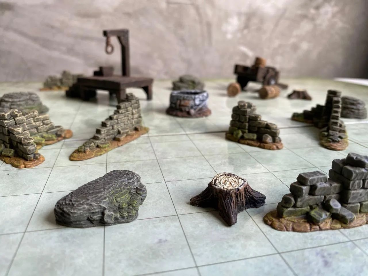 Vila Destruida | Miniatura | RPG  - Foto 2
