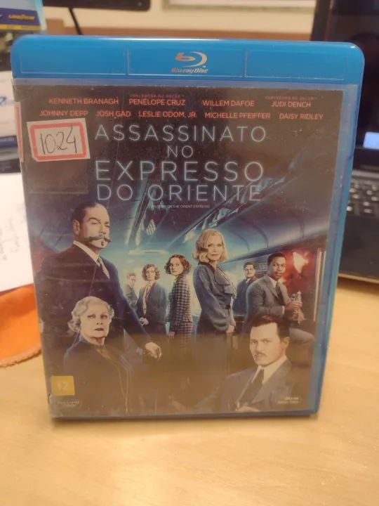 Blu Ray Assassinato no Expresso do Oriente