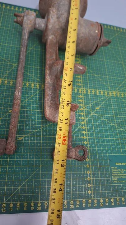 Moedor de carne antigo mimoso número 3 - Foto 2