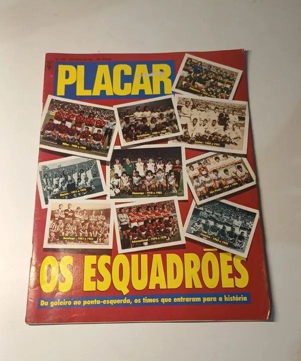Revista Placar - Edição Especial Os Esquadrões - 1978-1983
