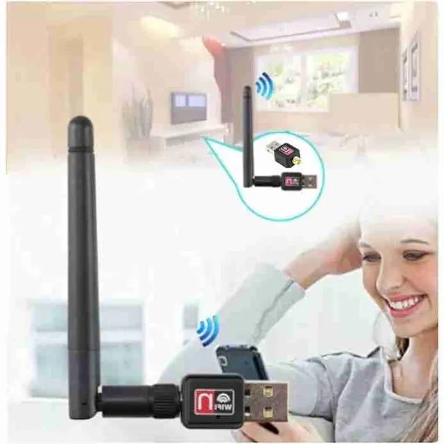 Antena Wifi Adaptador,Usb Adaptador USB Receptor Wireless 1200Mbps - Foto 3