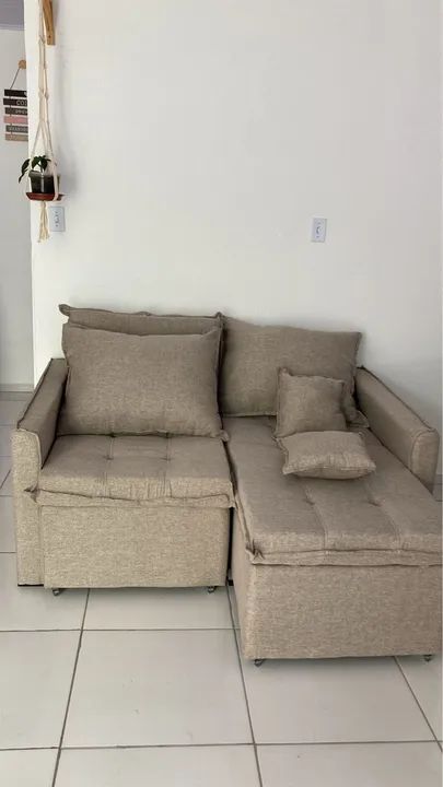 Sofa retratil reclinável new York 2,00 mts  - Foto 3