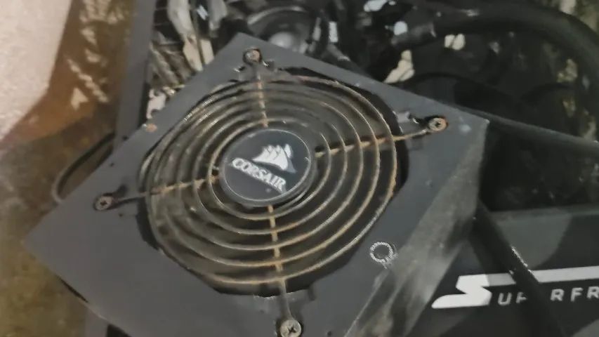 Fonte Real Corsair CX 450W Bivolt - Excelente Estado! - Foto 3