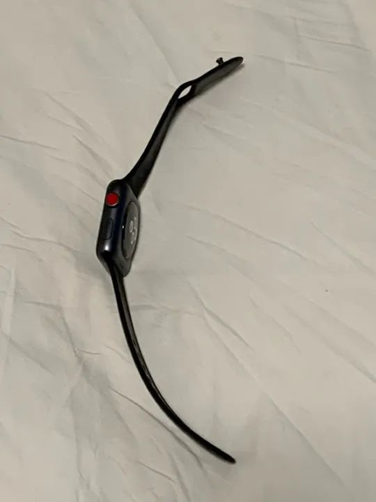 Apple Watch Nike+ Series 3 GPS e Celular 42mm Cinza Espacial - Foto 3