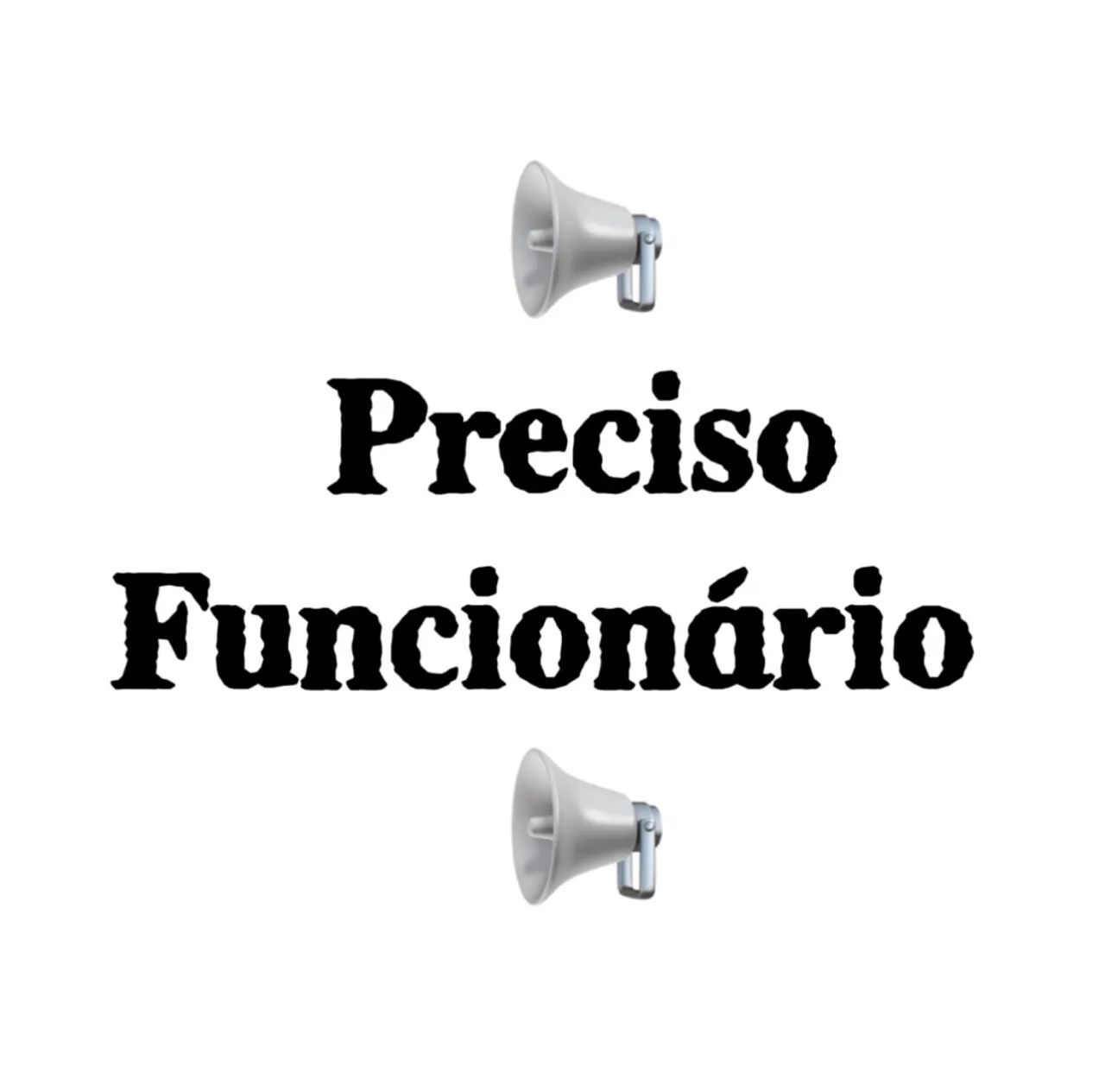 Preciso funcionário trabalhar no estoque
