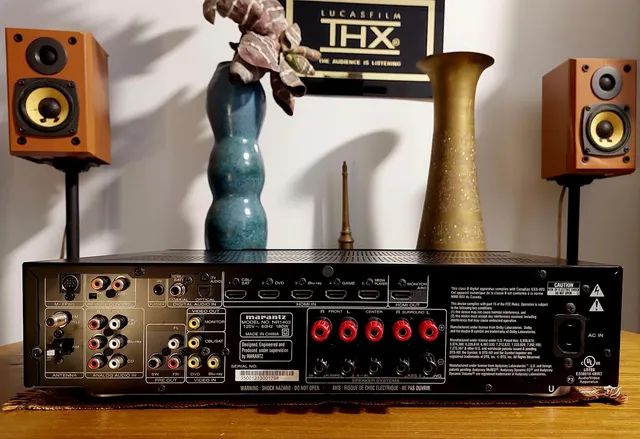 RECEIVER MARANTZ slim NR1403 5.1 50 a 80w/ch - Aparelhos de Som