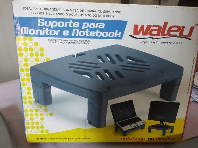 Suporte para monitor e notebook - Waleu - Foto 2