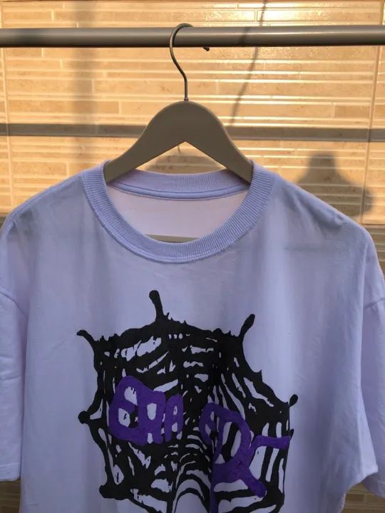 Camiseta branca com teia - Foto 2