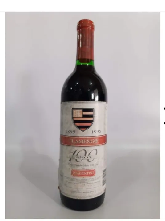 Vinho Tinto Piagentini Flamengo 100 Anos - Edição Limitada