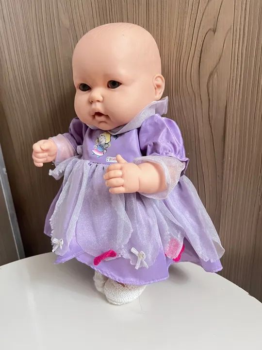 Boneca Neneca Cotiplas totalmente em vinil  - Foto 2