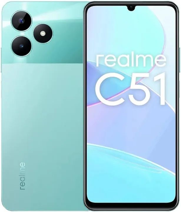 Realme C51 4gb ram com 128gb memória