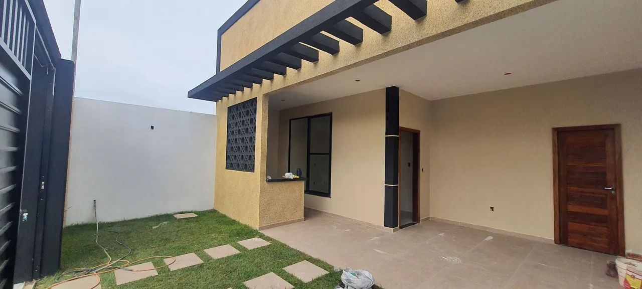 Casa Nova, 3/4, suíte, 2 vagas de Garagem, área gourmet  - Foto 2