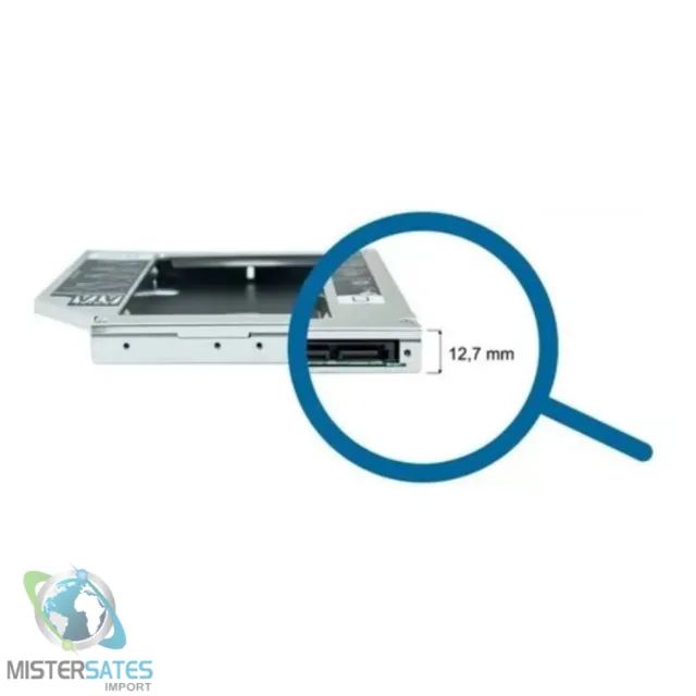 Adaptador Caddy 12.7mm Case Hd Ou Ssd 2.5´ Exbom - COD 1107 - Foto 2