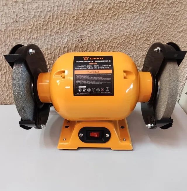 Moto Esmeril 6 Pol 360w Bivolt Deko - Foto 5