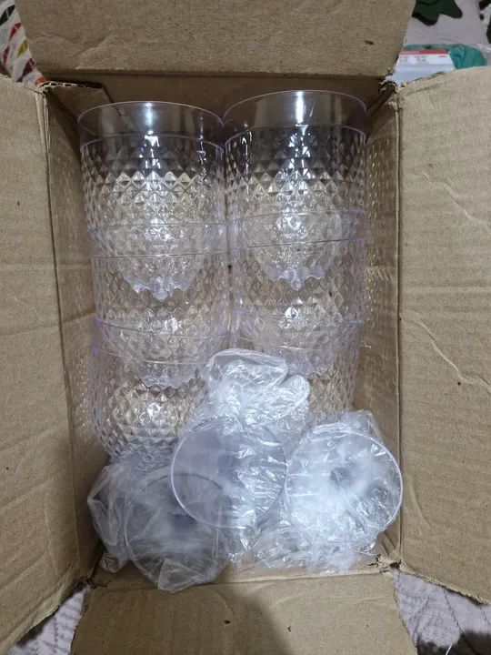 Jogo de Taças de Acrílico 400 ml - 6 Peças - Foto 2