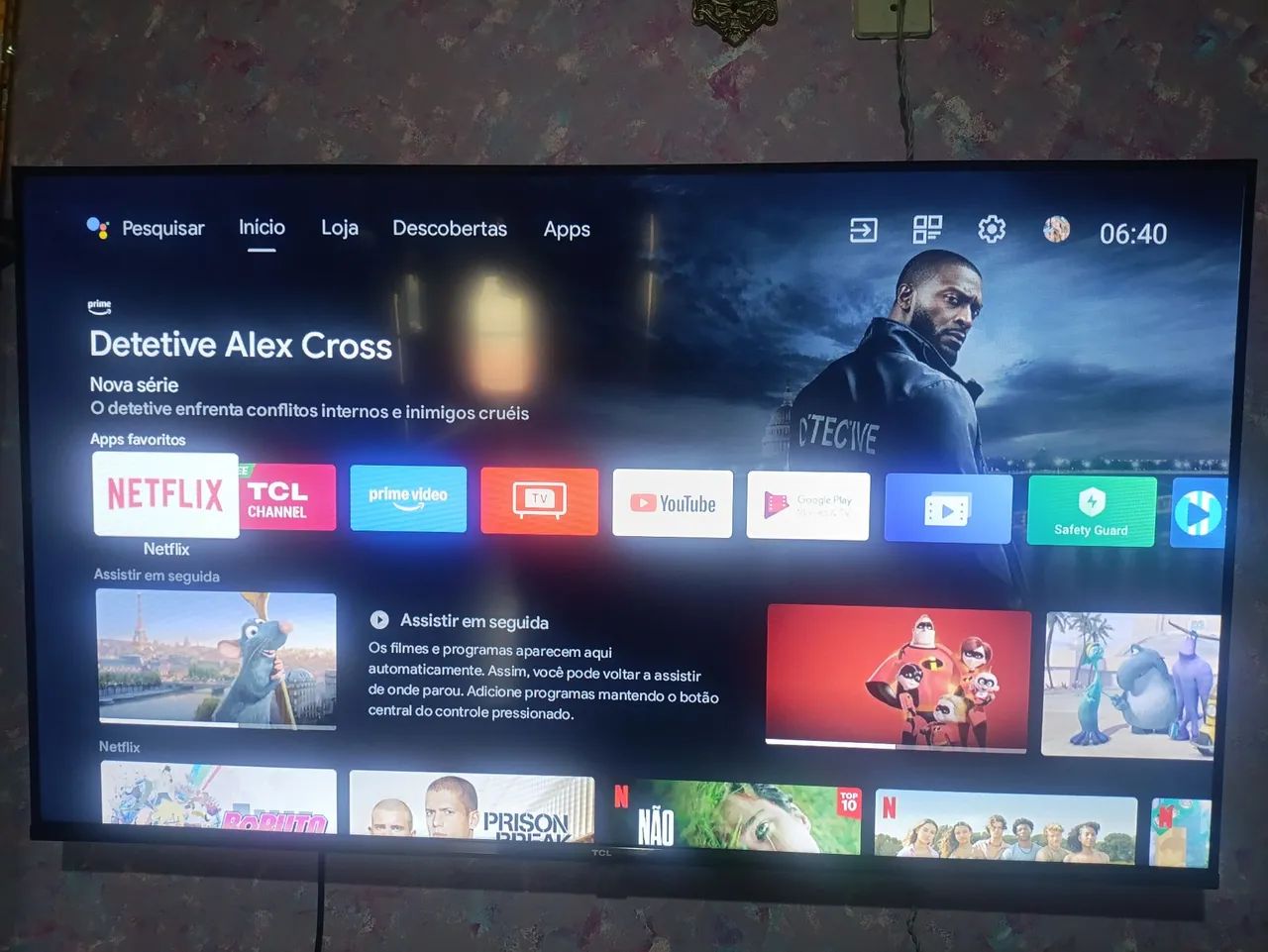 Tv Tcl Polegadas Fhd Smart Tvs Guar Ii Bras Lia Olx