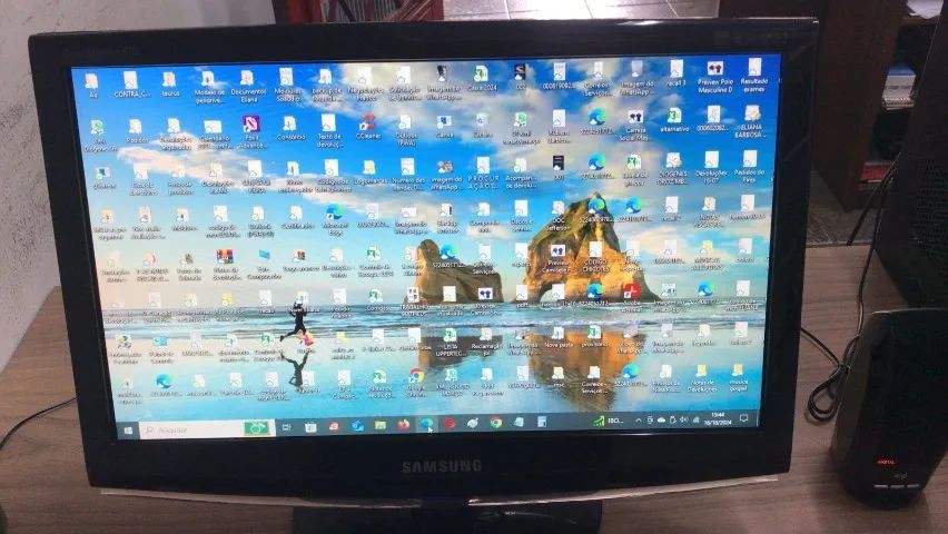 Monitor sansung lcd  19 polegadas 