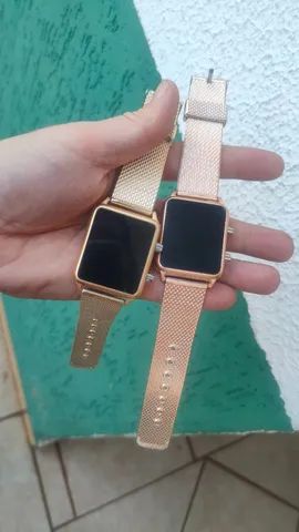 relógio led função data e horário - Foto 3