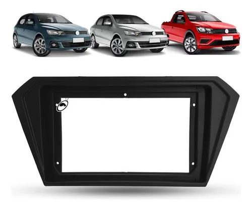 Moldura Painel 2 Din 9 Polegadas Gol Saveiro Voyage G7 G8