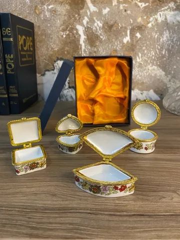 Conjunto Porta Joias ou Cápsulas | Antiguidades | Donareliquias  - Foto 5