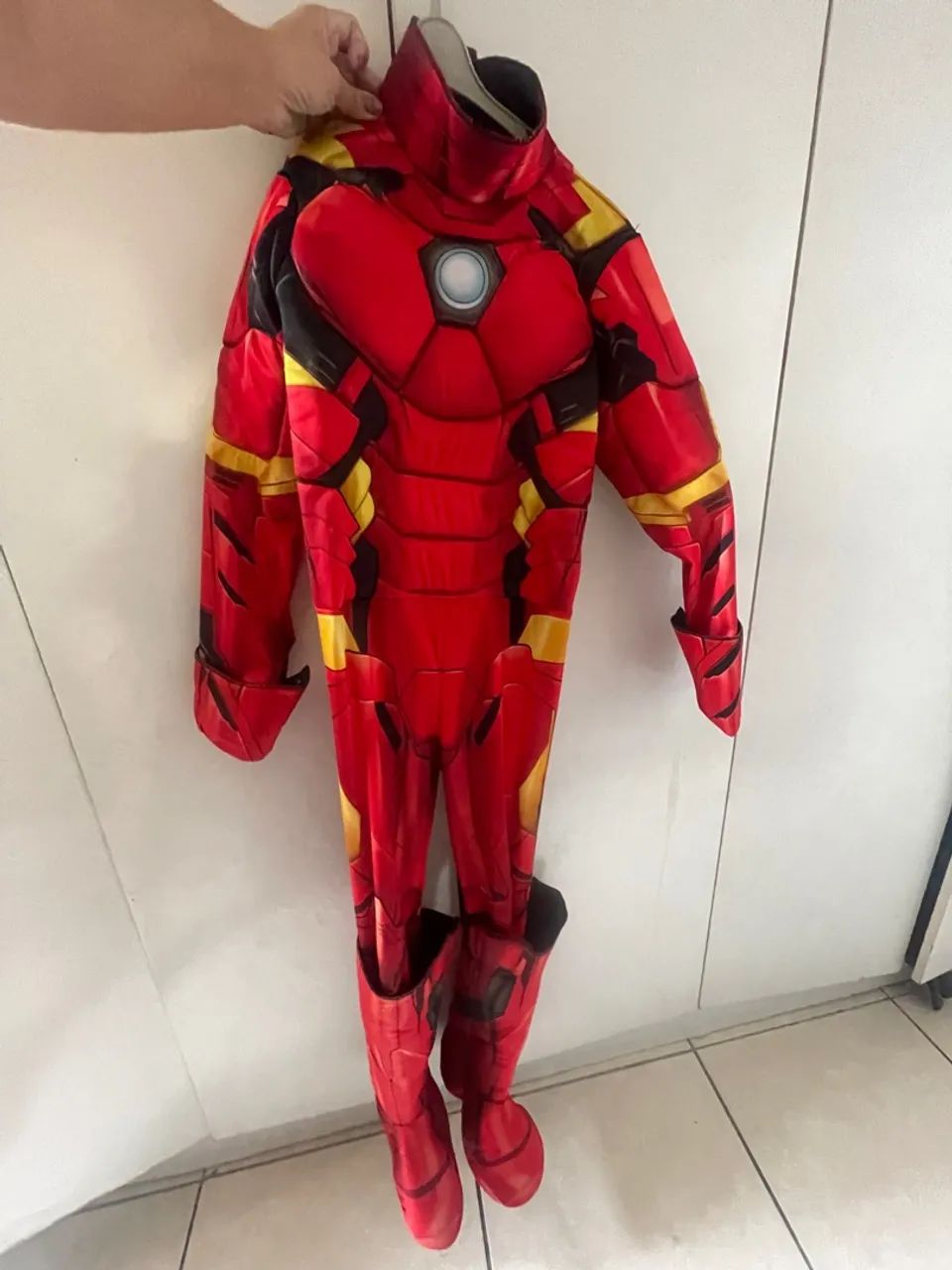 Fantasia Homem de Ferro Infantil