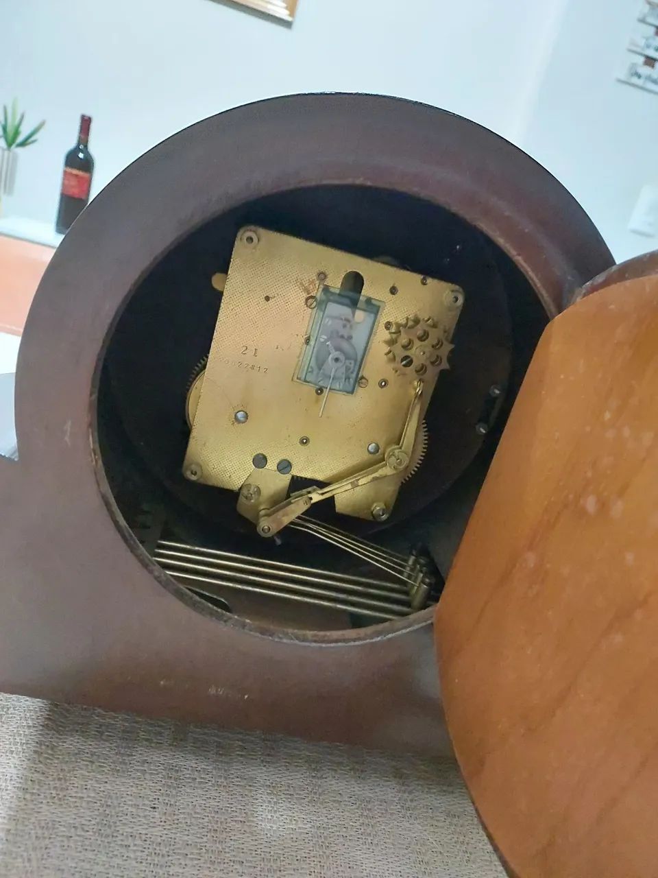 Relógio de Mesa Silco Antigo - Foto 4