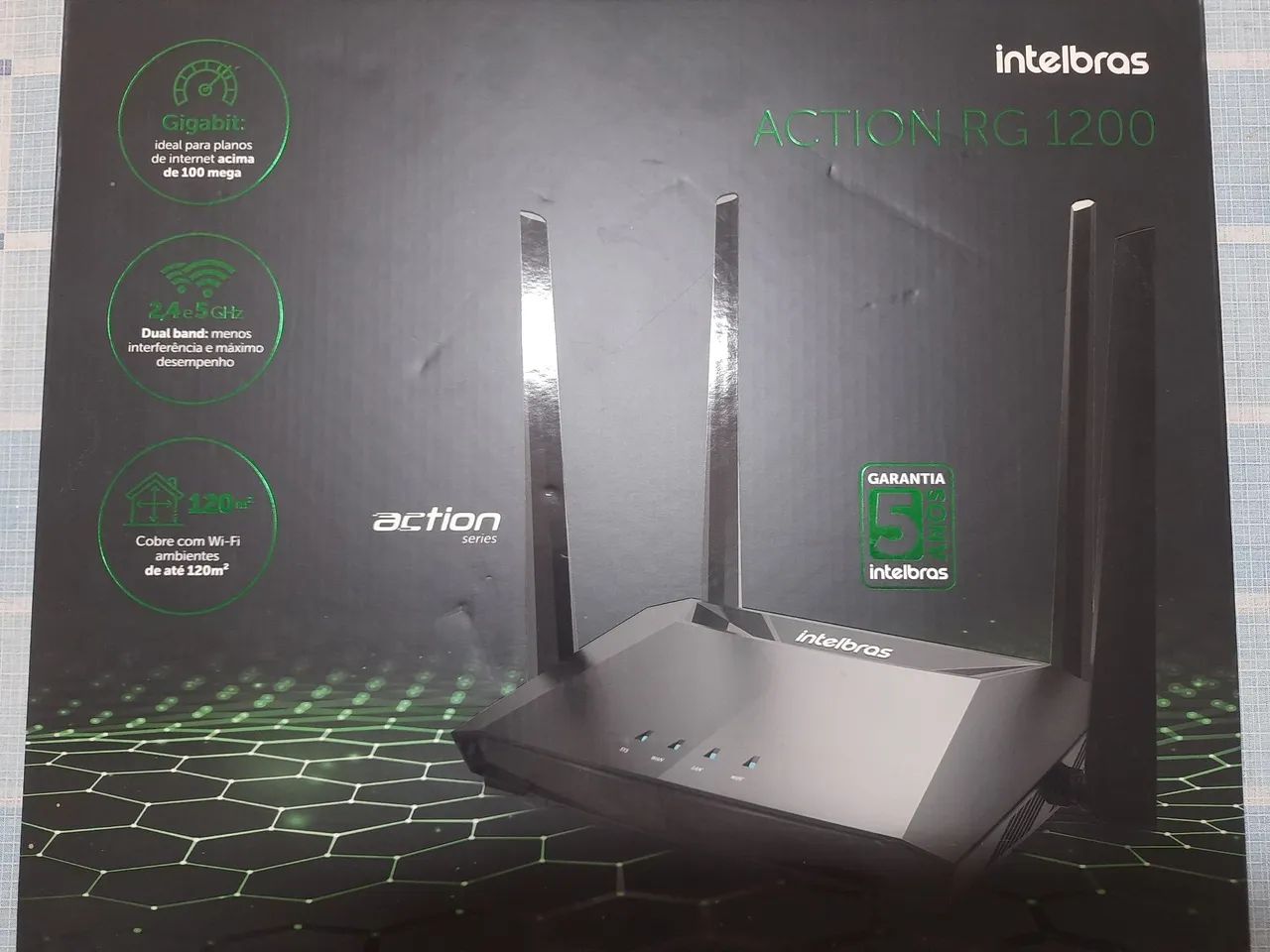 Roteador intelbras rg1200